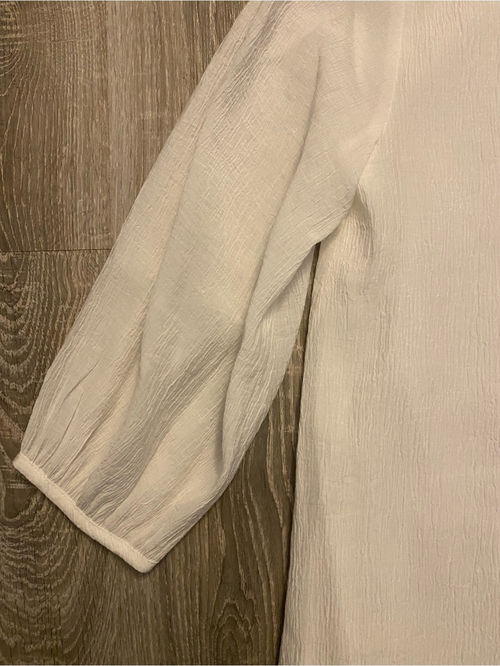 Zara White Ruffle-Hem Tunic Dress - Picture 13 of 14